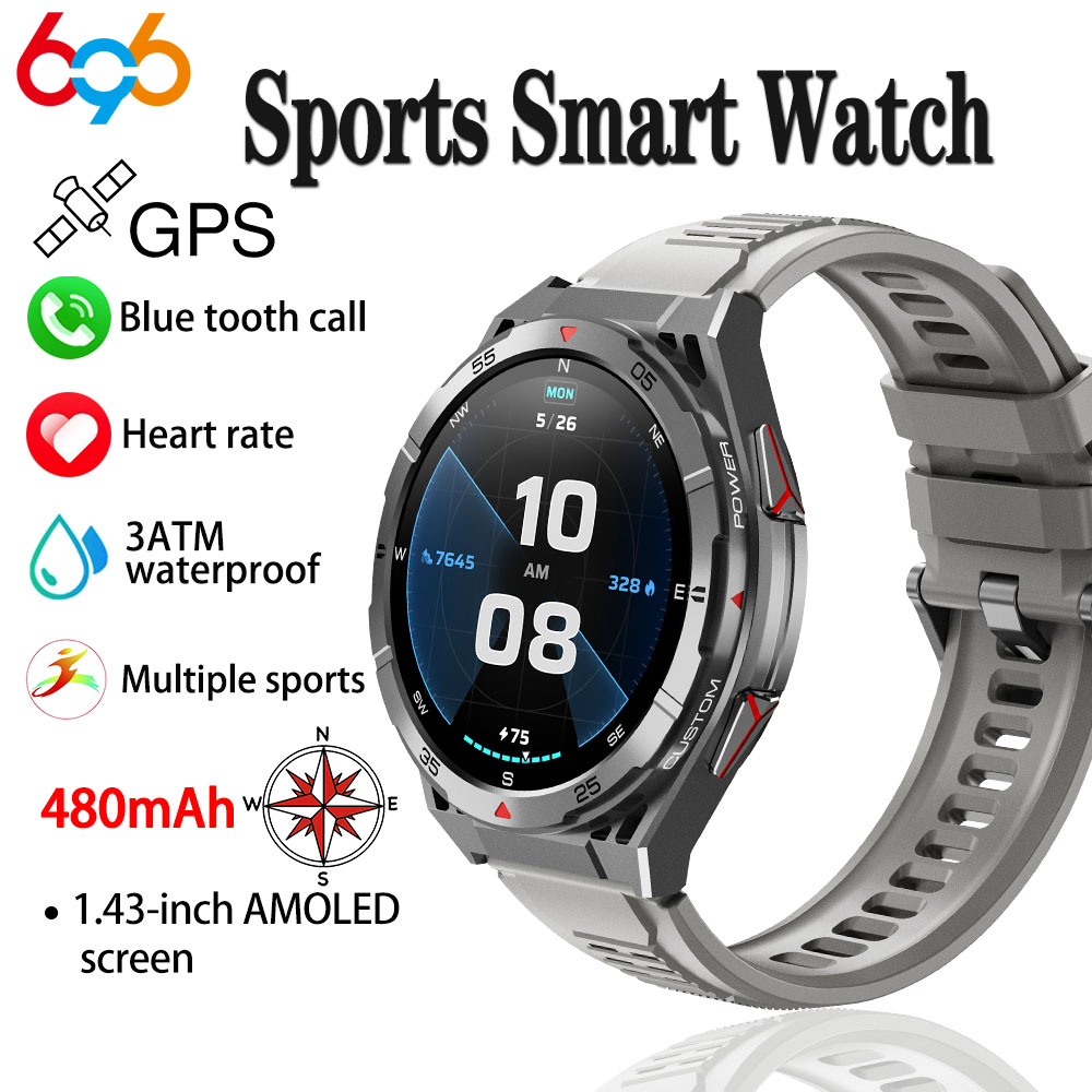 Hybrid Smartwatch - Nuevo reloj inteligente GPS deportes brújula