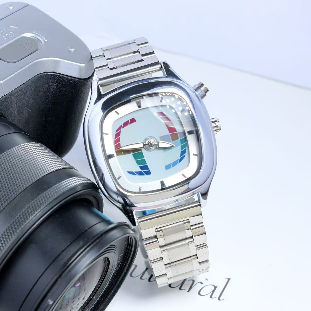 Vintage Digital Watch - Reloj de Pulsera para Hombre Estilo