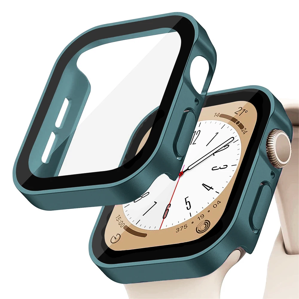 Smartwatch Watches Price - Vidrio + cubierta para Apple Watch