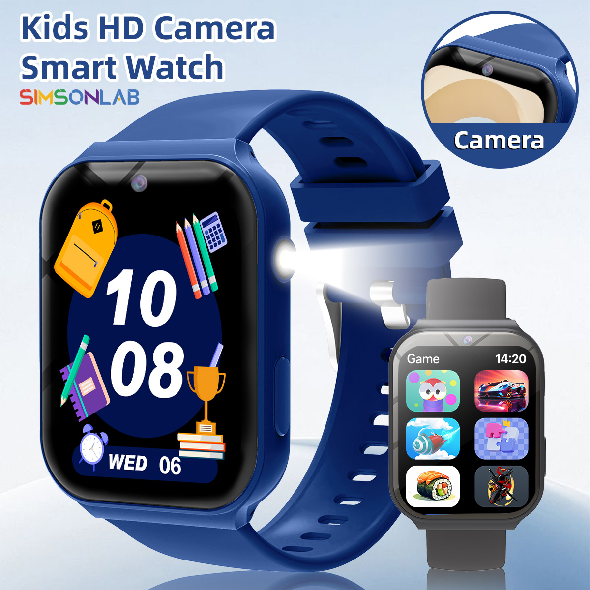 Smartwatch Watches Gift For Boys On Birthday - Reloj Inteligente 2026 para Niños, con
