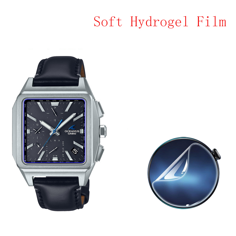 Casio Watches Smartwatch - Película de hidrogel suave transparente HD