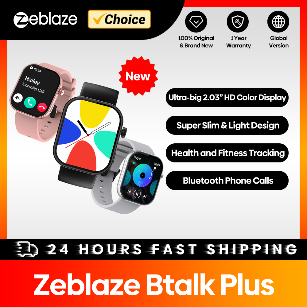 Hybrid Smartwatch - Nuevo reloj inteligente Zeblaze Btalk Plus