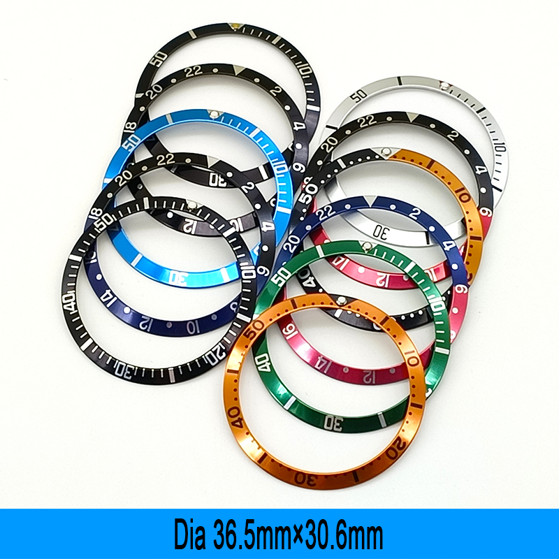 Watch Bezel Insert - Anillo de caja de 36,5mm x