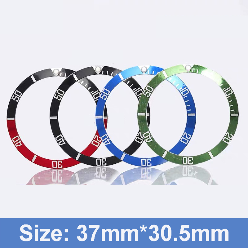 Watch Bezel Insert - Esfera de reloj de 37x30,5mm, anillo