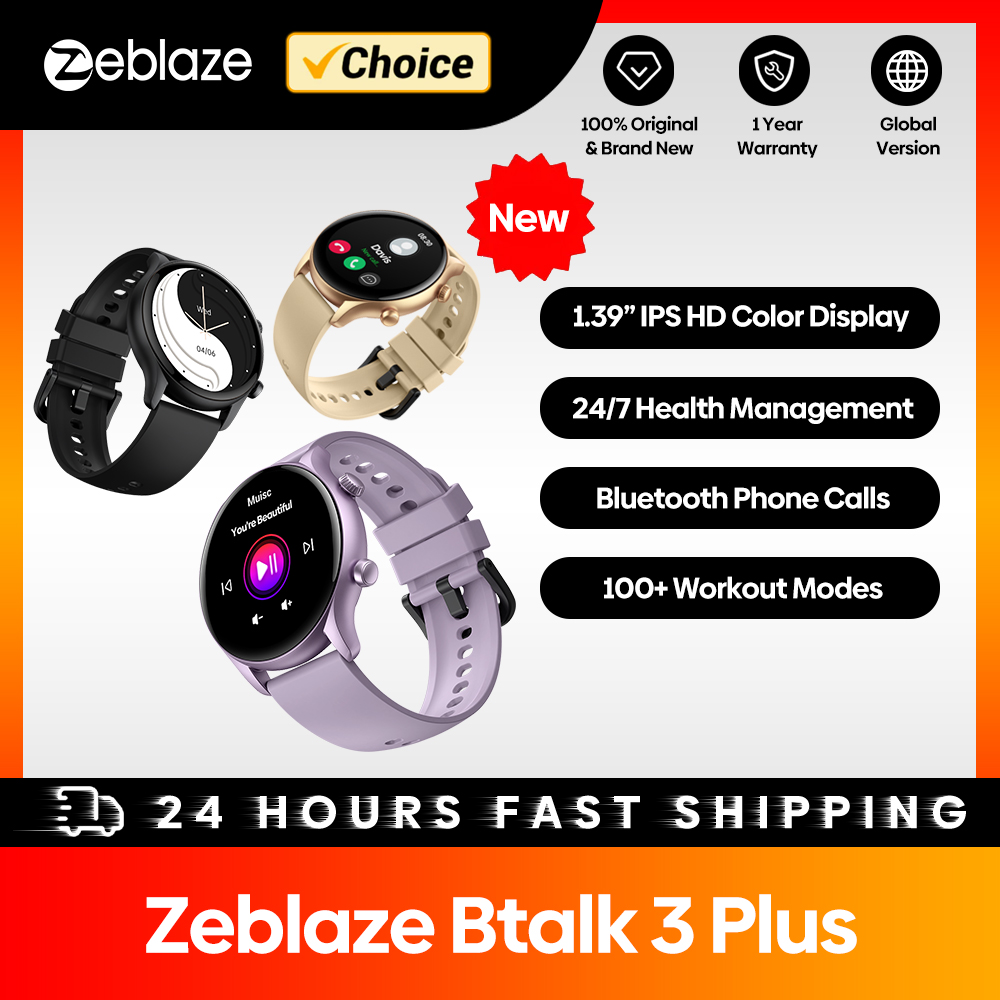 Hybrid Smartwatch - Zeblaze-reloj inteligente Btalk 3 Plus para