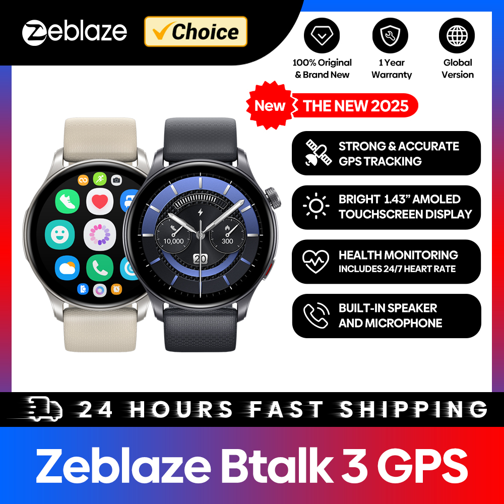 Hybrid Smartwatch - Nuevo reloj inteligente Zeblaze Btalk 3