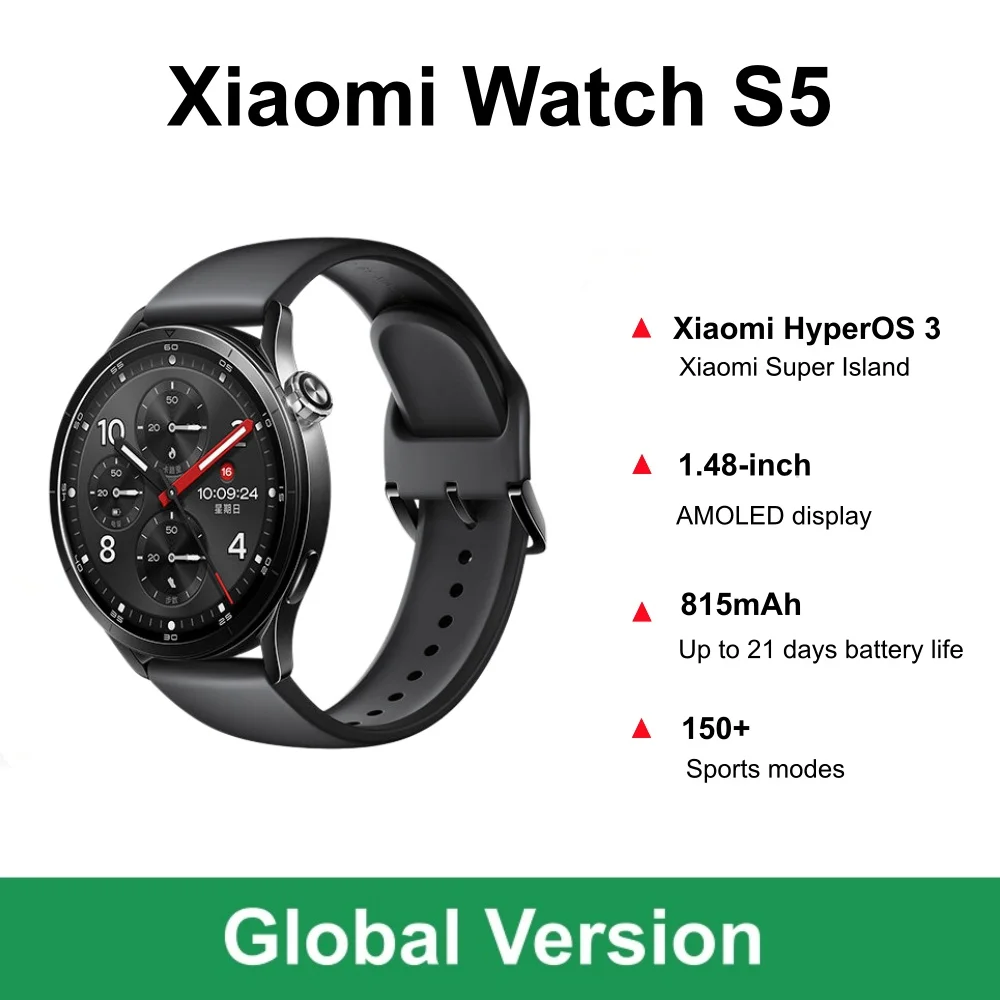 Smartwatch El - Versión Global Xiaomi Watch S5 Smartwatch