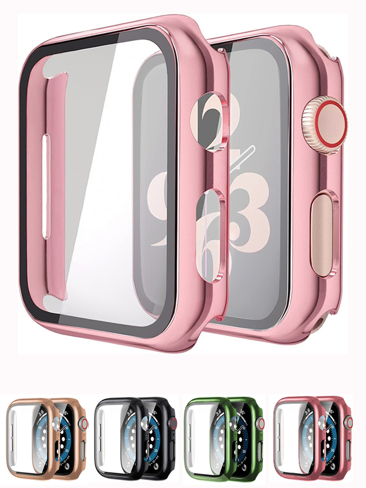 Smartwatch Watches Price - Vidrio + funda para Apple Watch