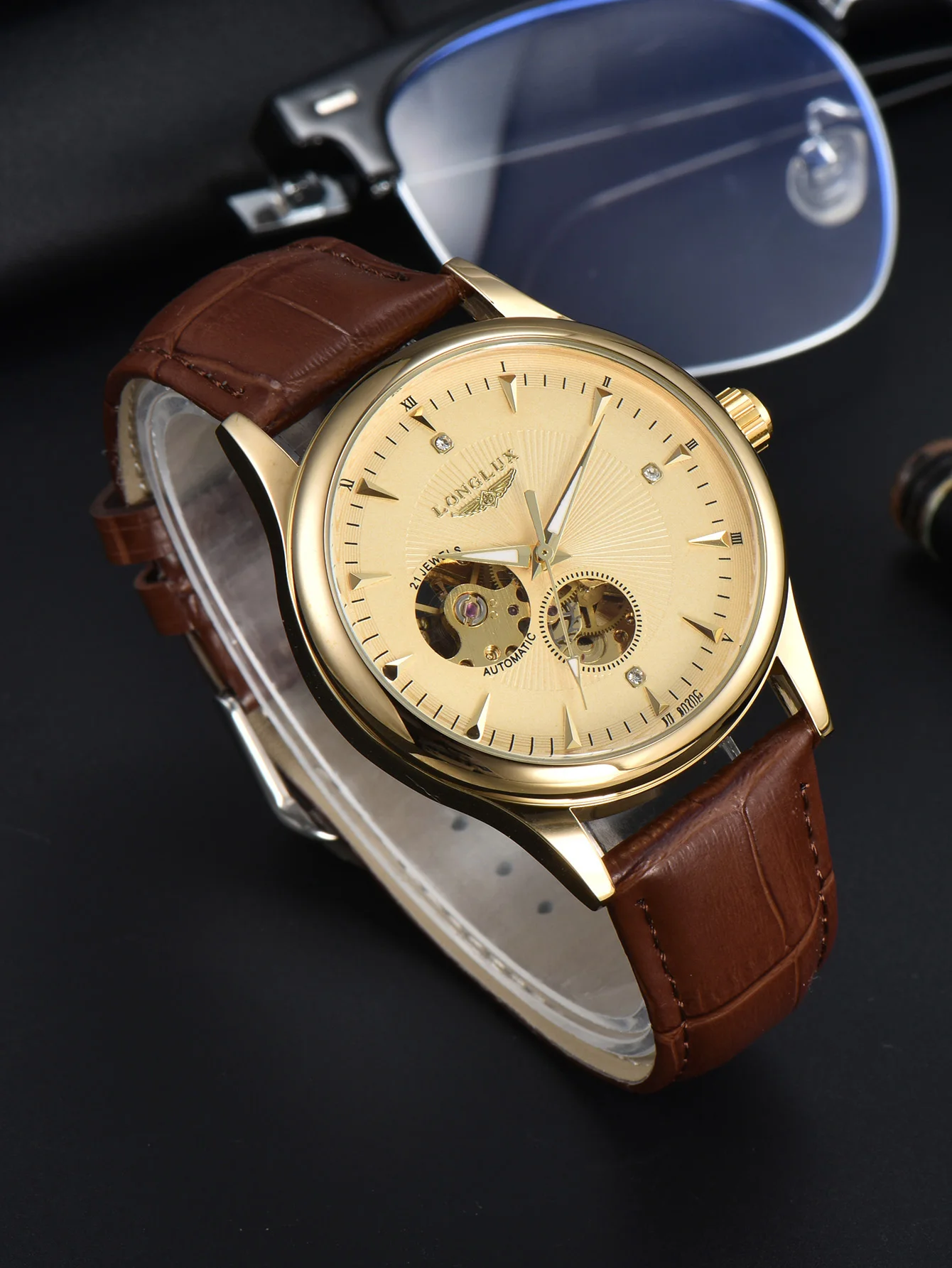 Rolex Watch Datejust - Reloj Automático LONGLUX, Estilo Elegante, Relojes