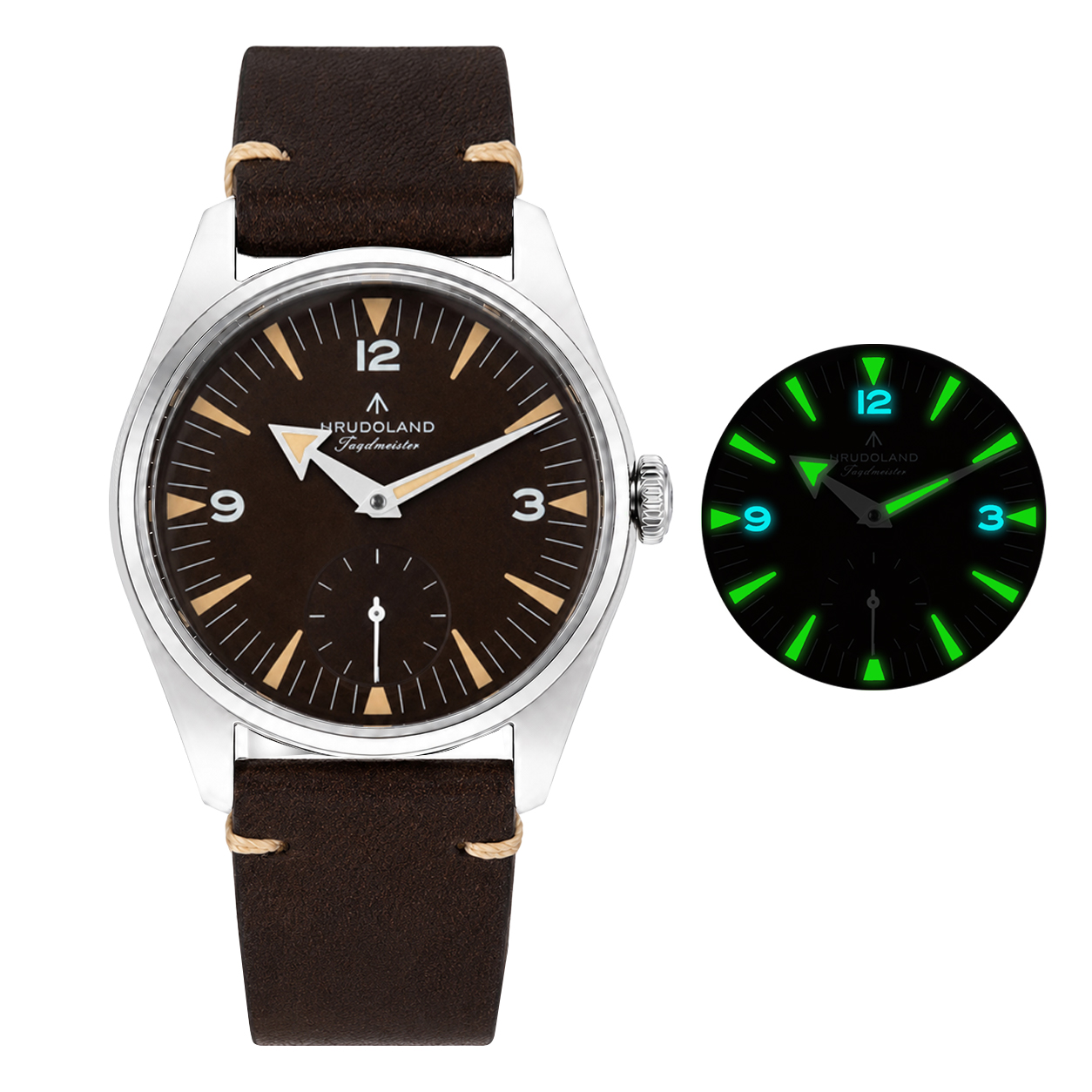 Vintage Digital Watch - HRUODLAND Reloj hombre Vintage Field Watch