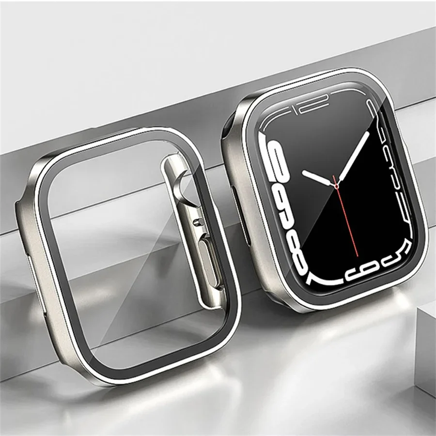 Vidrio + funda para Apple Watc - Smartwatch Watches Price reseña y precio