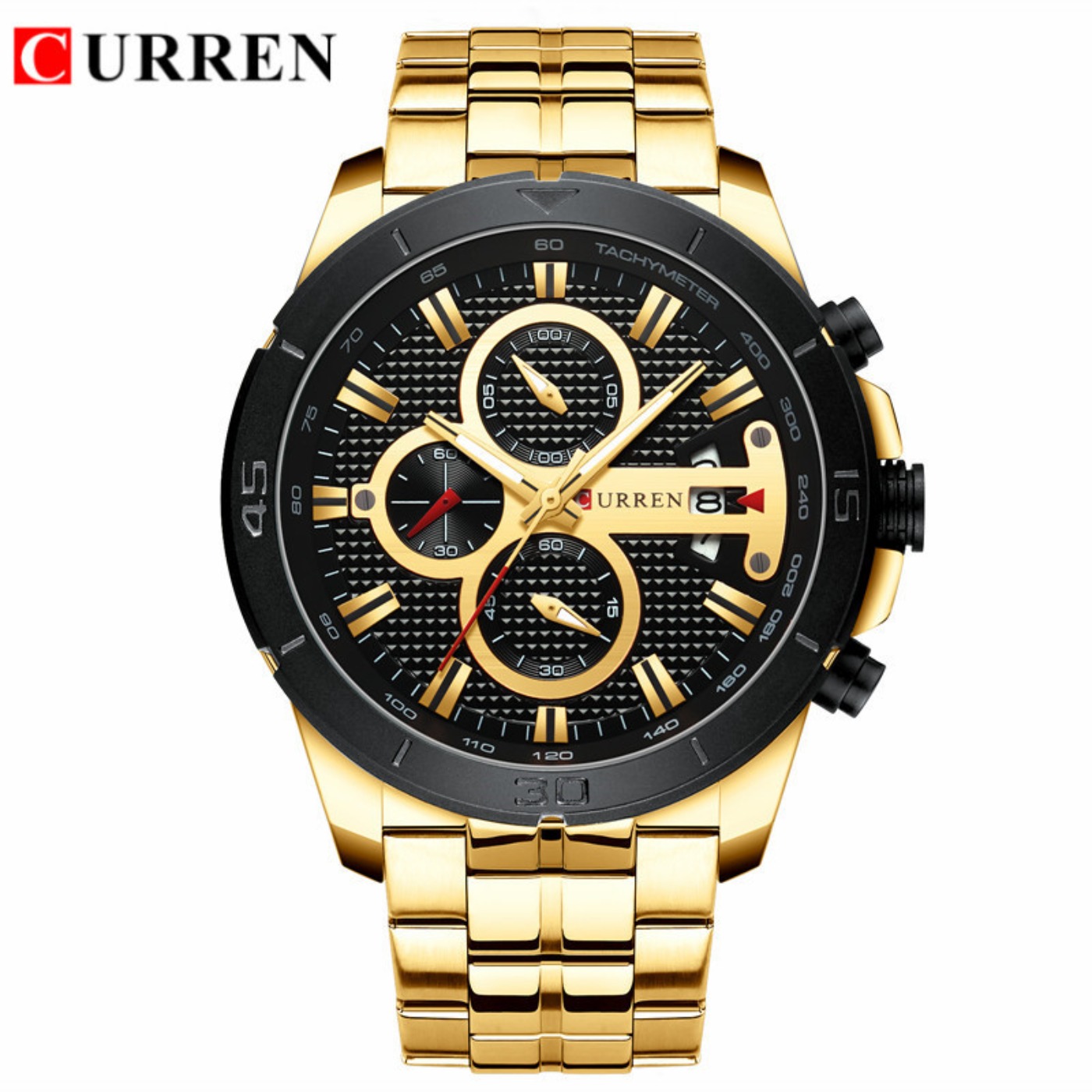 Reloj CURREN para hombre, cron - Chronograph Sport Watch reseña y precio