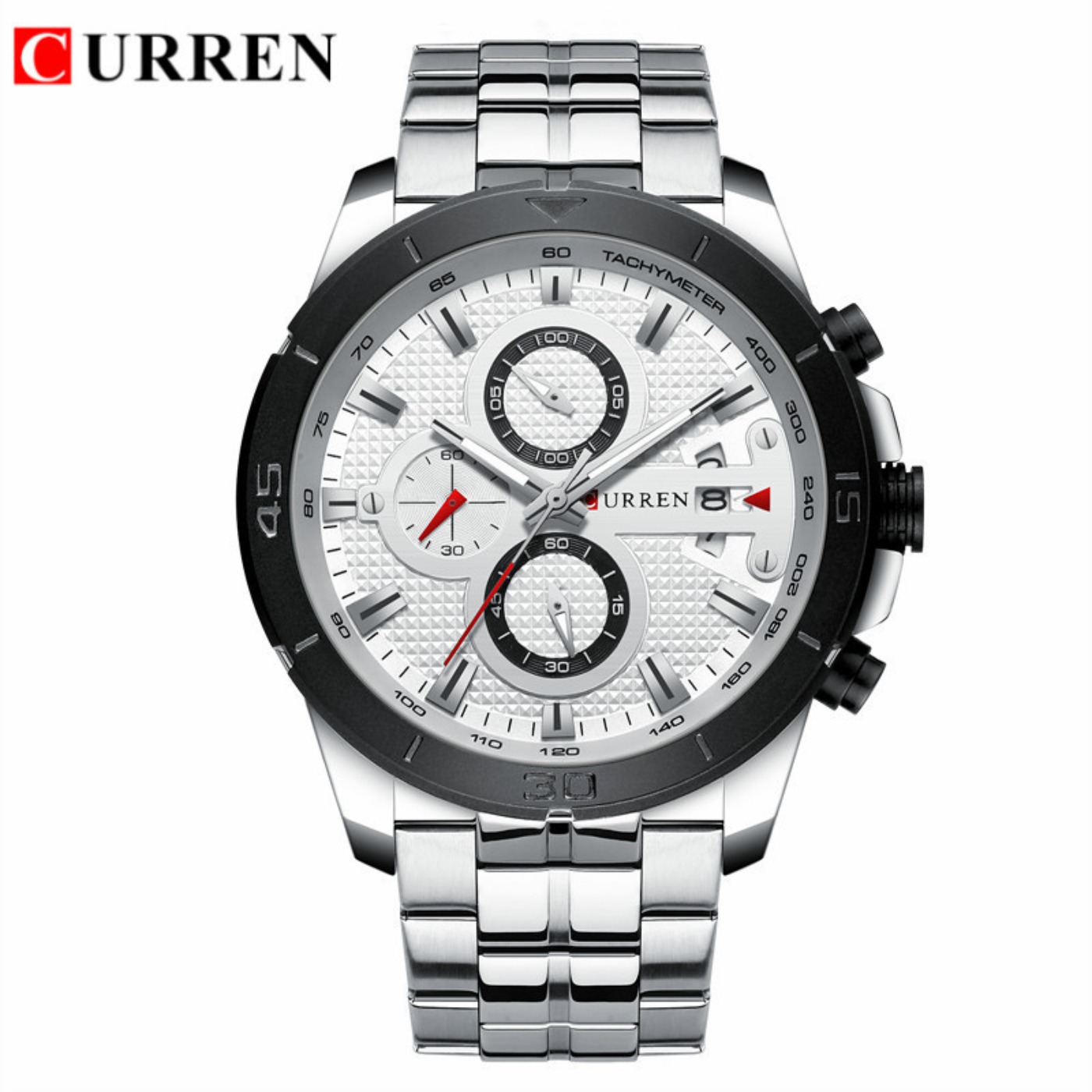 Reloj CURREN para hombre, cron - Chronograph Sport Watch reseña y precio
