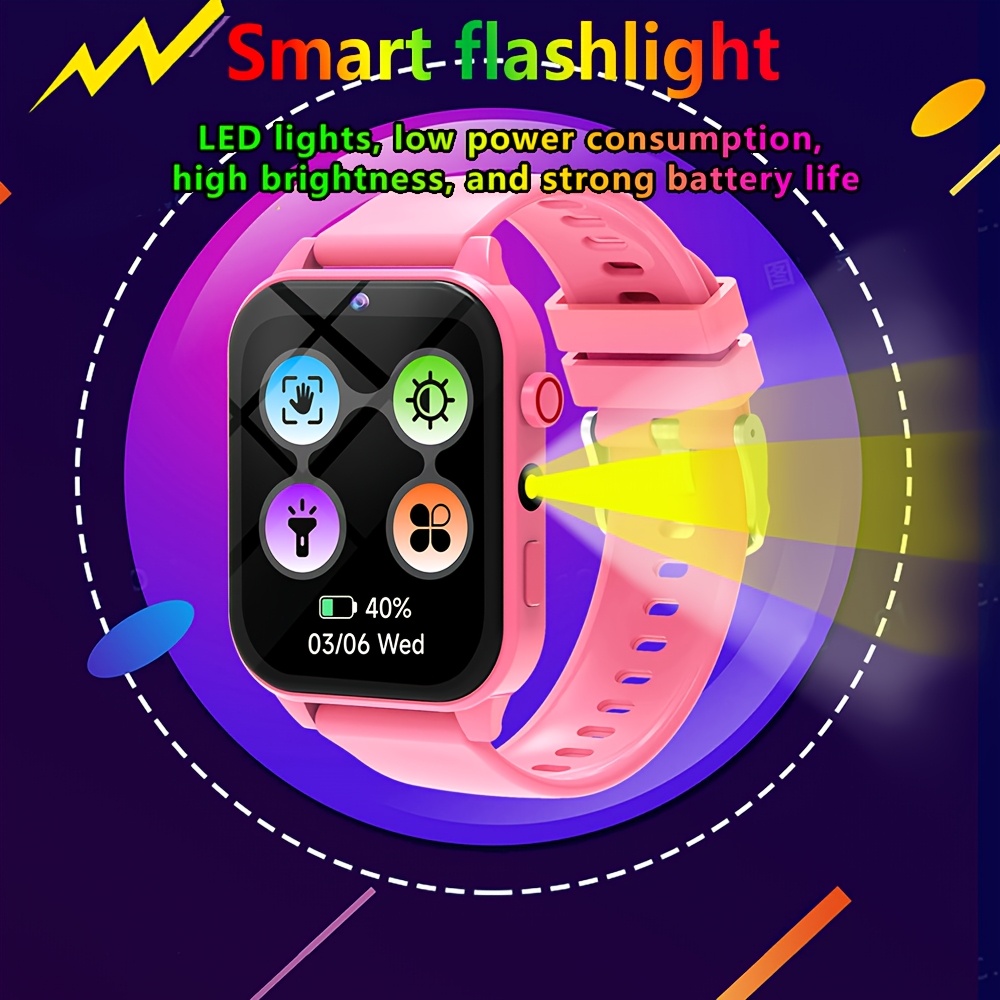 Reloj inteligente para niños,  - Smartwatch Watches Gift For Boys On Birthday reseña y precio