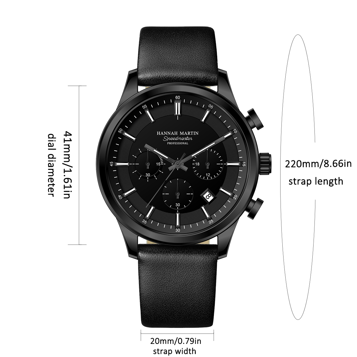 Hannah Martin, caja de regalo  - Chronograph Sport Watch reseña y precio