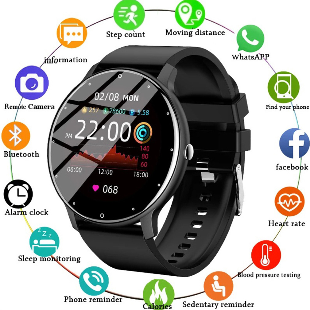 Reloj inteligente ZL02 deporti - Smartwatch El reseña y precio