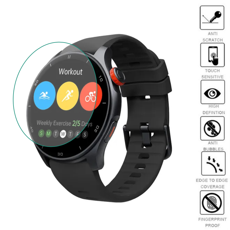 5 uds TPU suave Smartwatch pel - Smartwatch English reseña y precio