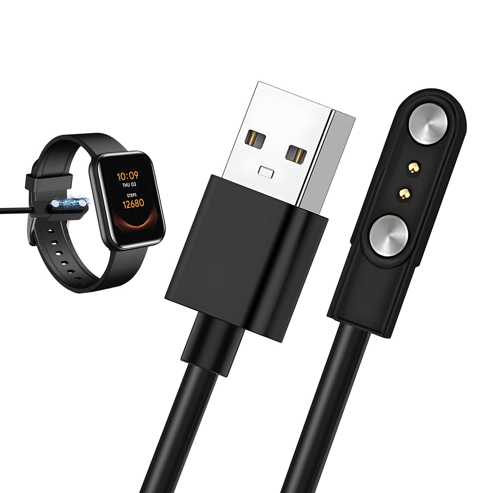 Cable de carga magnético, carg - Smartwatch English reseña y precio
