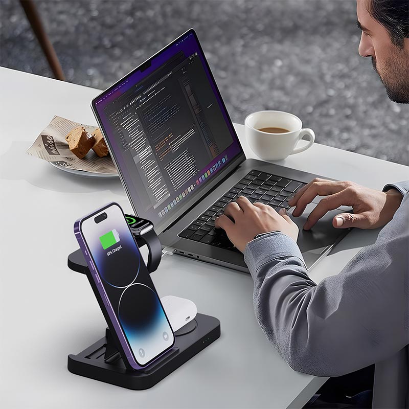 Estación de Carga Inalámbrica  - Watch 7 Smartwatch Iphone reseña y precio