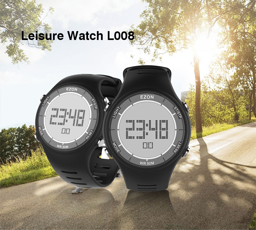 EZON nueva moda mujer reloj de - Chronograph Sport Watch reseña y precio