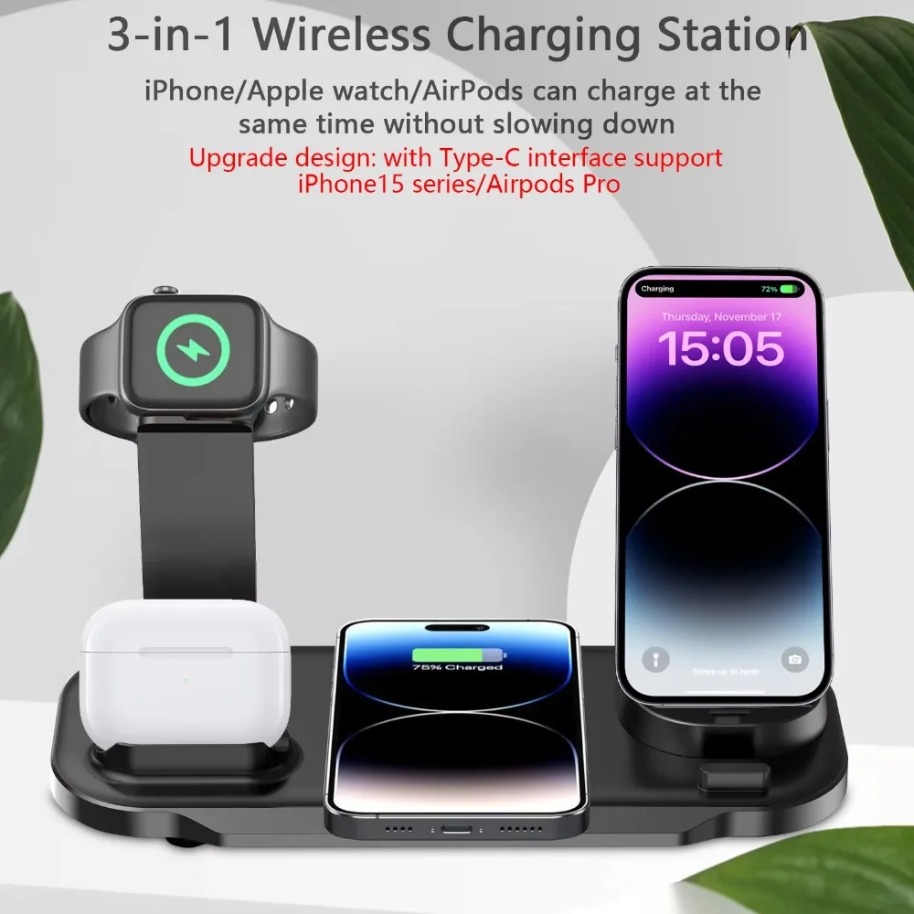 Base de Carga Inalámbrica 7 en - Watch 7 Smartwatch Iphone reseña y precio