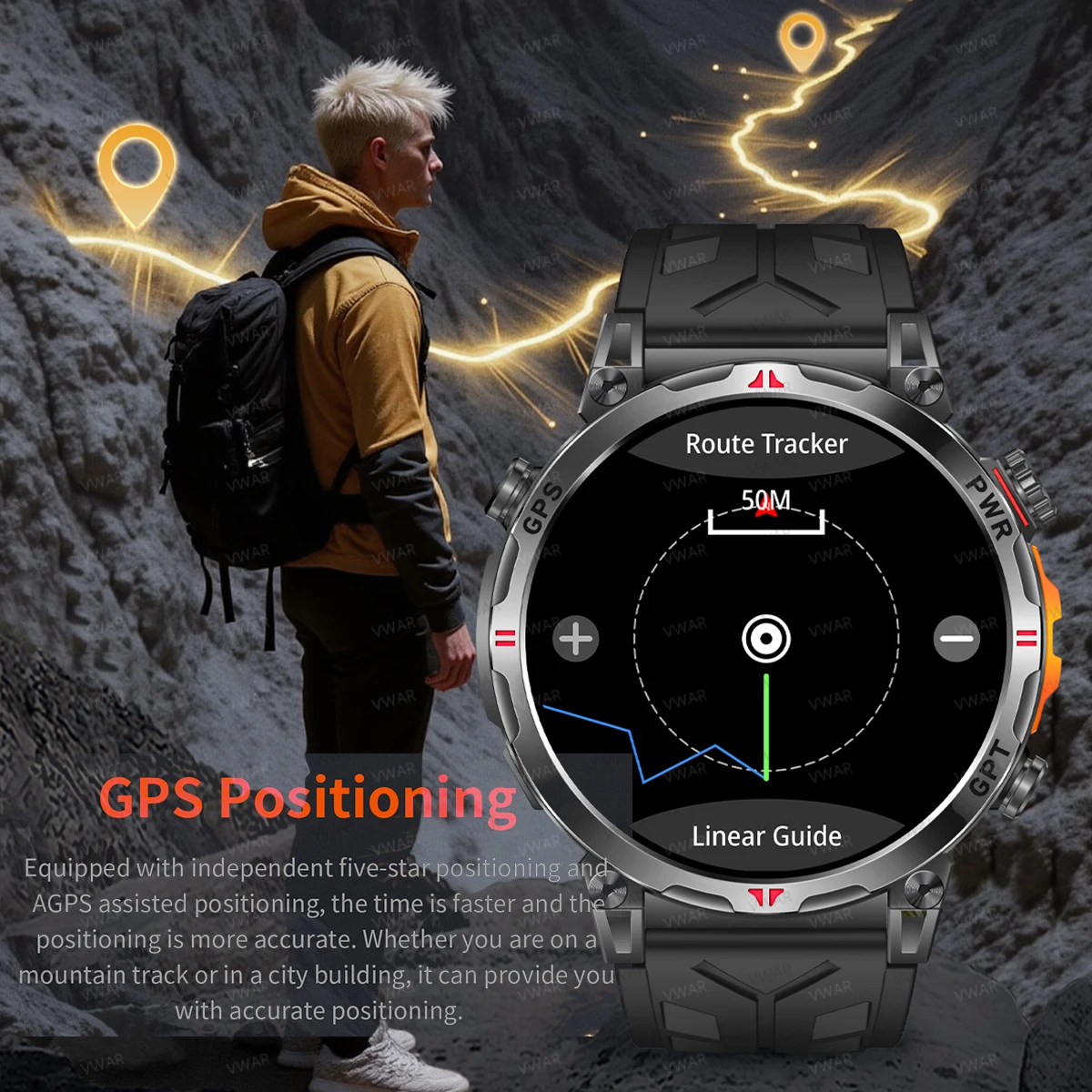 2025 nuevo VWAR Air5 Ultra GPS - Watch Vs Amazfit reseña y precio