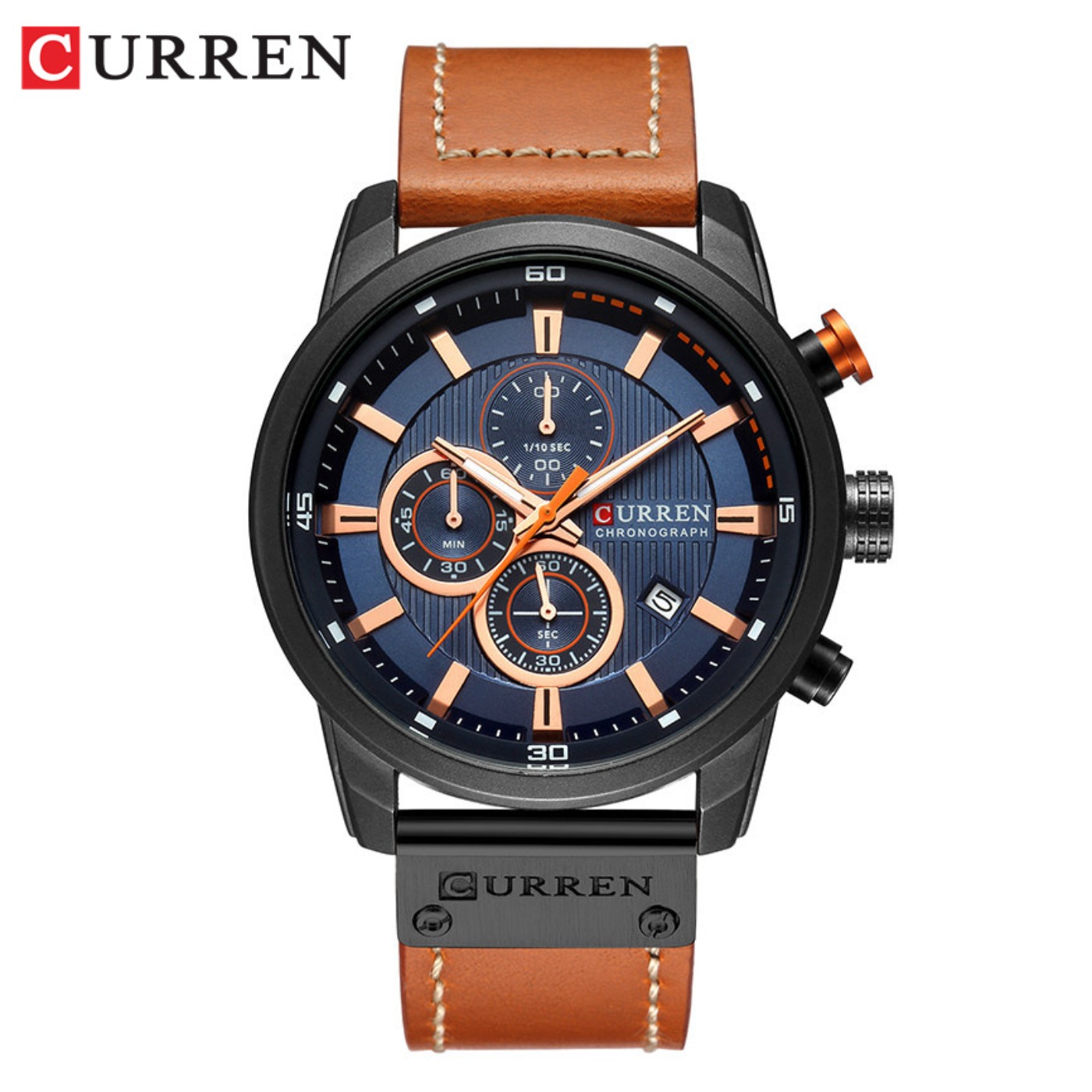 Relojes CURREN de cuarzo para  - Chronograph Sport Watch reseña y precio