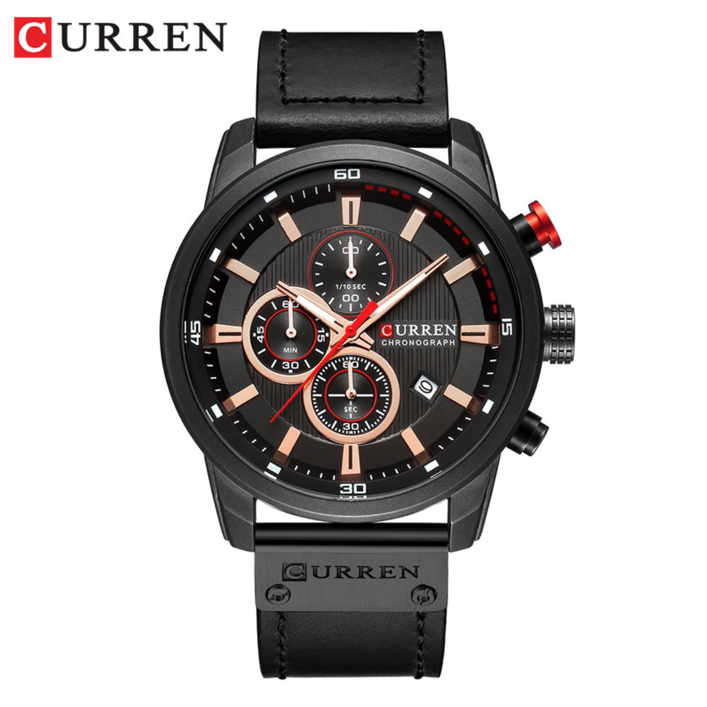 Relojes CURREN de cuarzo para  - Chronograph Sport Watch reseña y precio