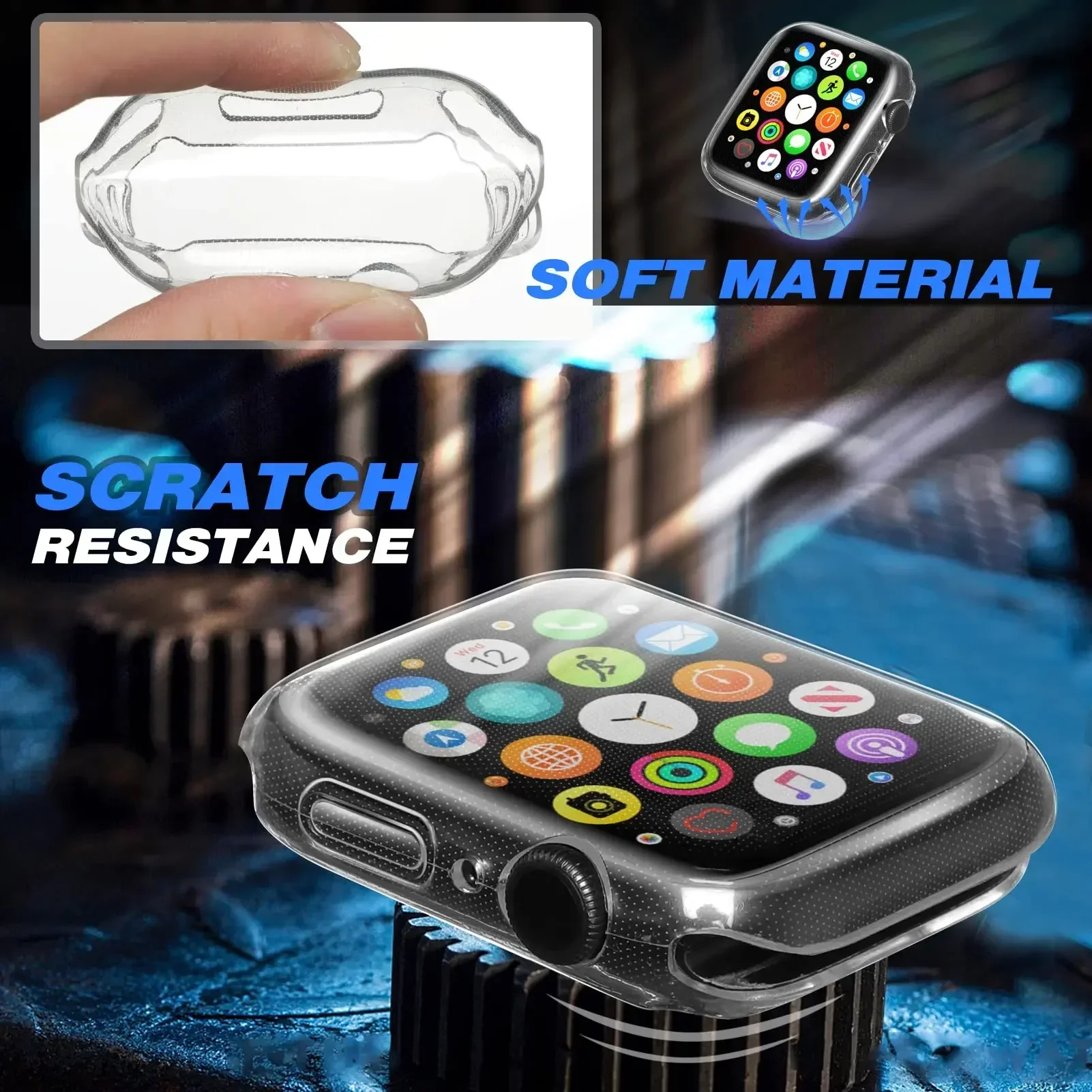 Funda para Apple Watch Case 44 - Smartwatch Watches Price reseña y precio