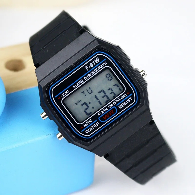 Reloj Digital Clásico F‑9100W  - Vintage Digital Watch reseña y precio