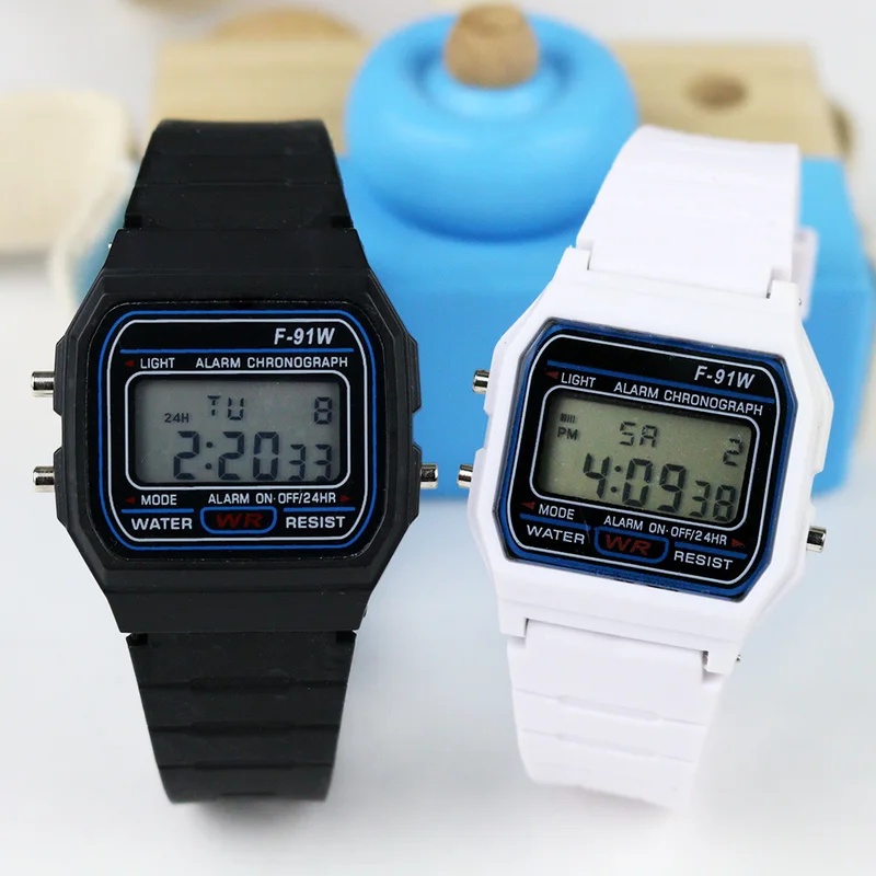 Reloj Digital Clásico F‑9100W  - Vintage Digital Watch reseña y precio
