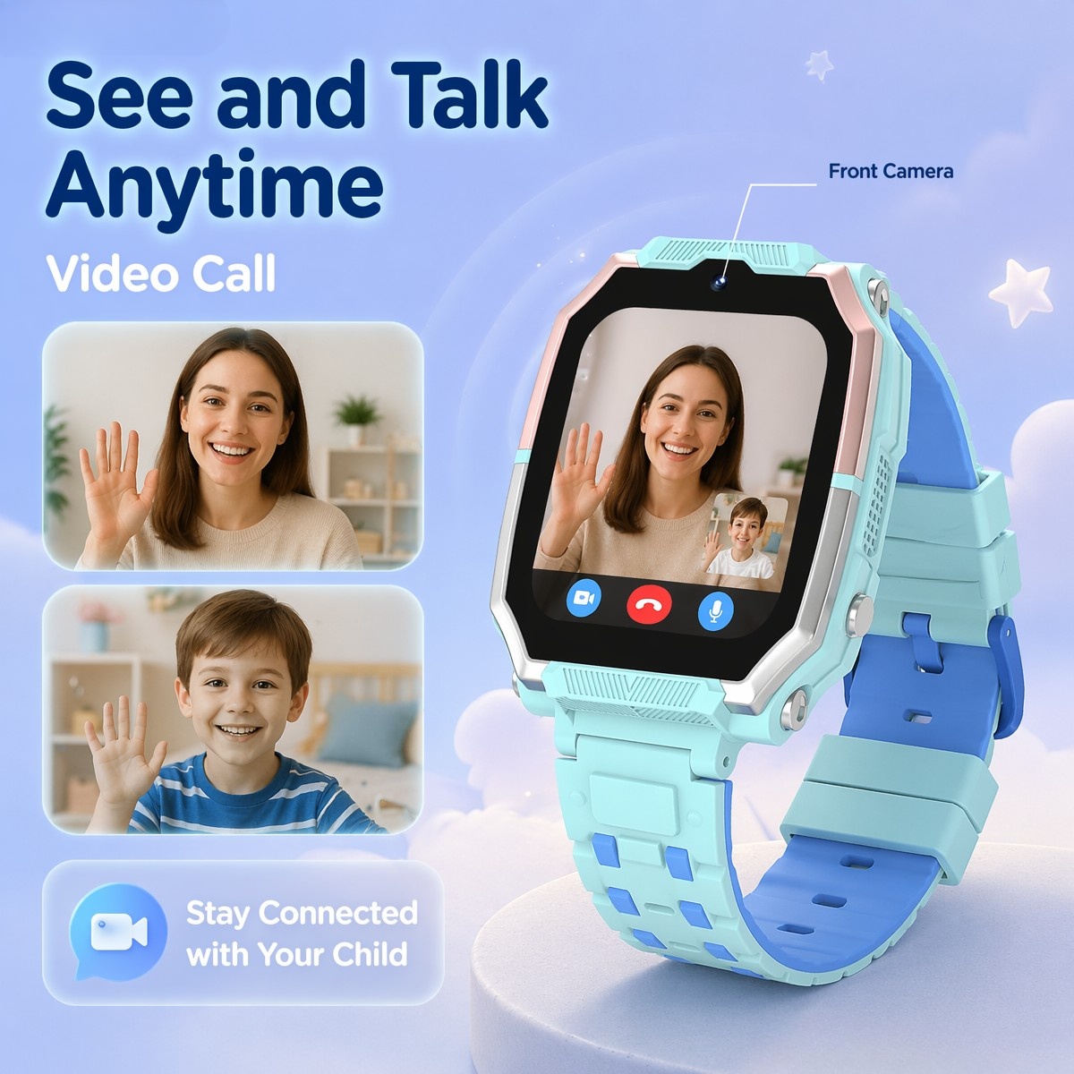 Reloj Inteligente SHXI H15 4G  - Kids Watches Not Smartwatch reseña y precio