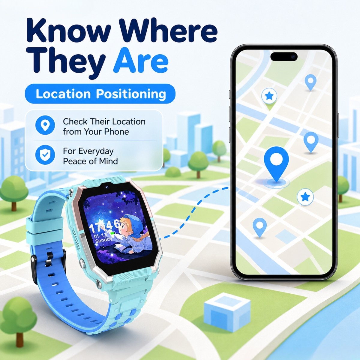 Reloj Inteligente SHXI H15 4G  - Kids Watches Not Smartwatch reseña y precio