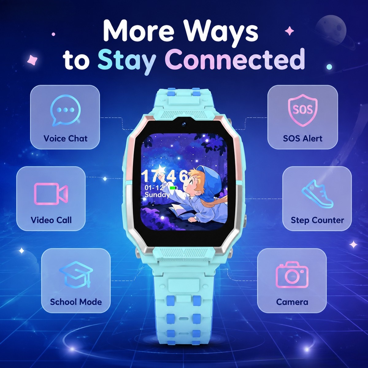 Reloj Inteligente SHXI H15 4G  - Kids Watches Not Smartwatch reseña y precio