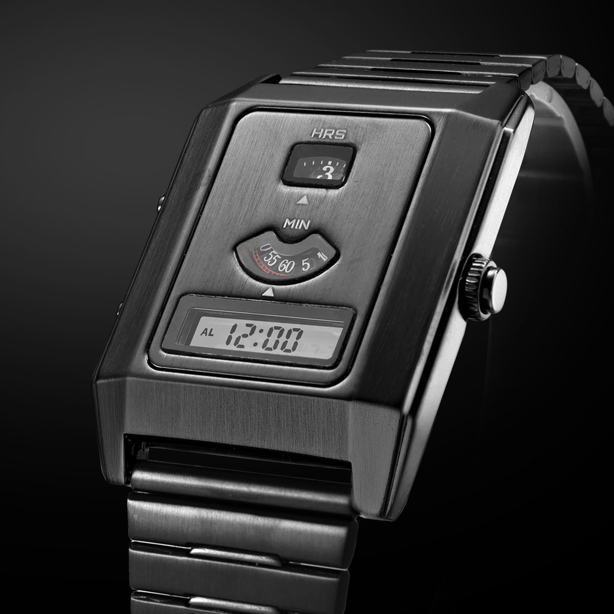 Reloj de pulsera unisex con al - Vintage Digital Watch reseña y precio
