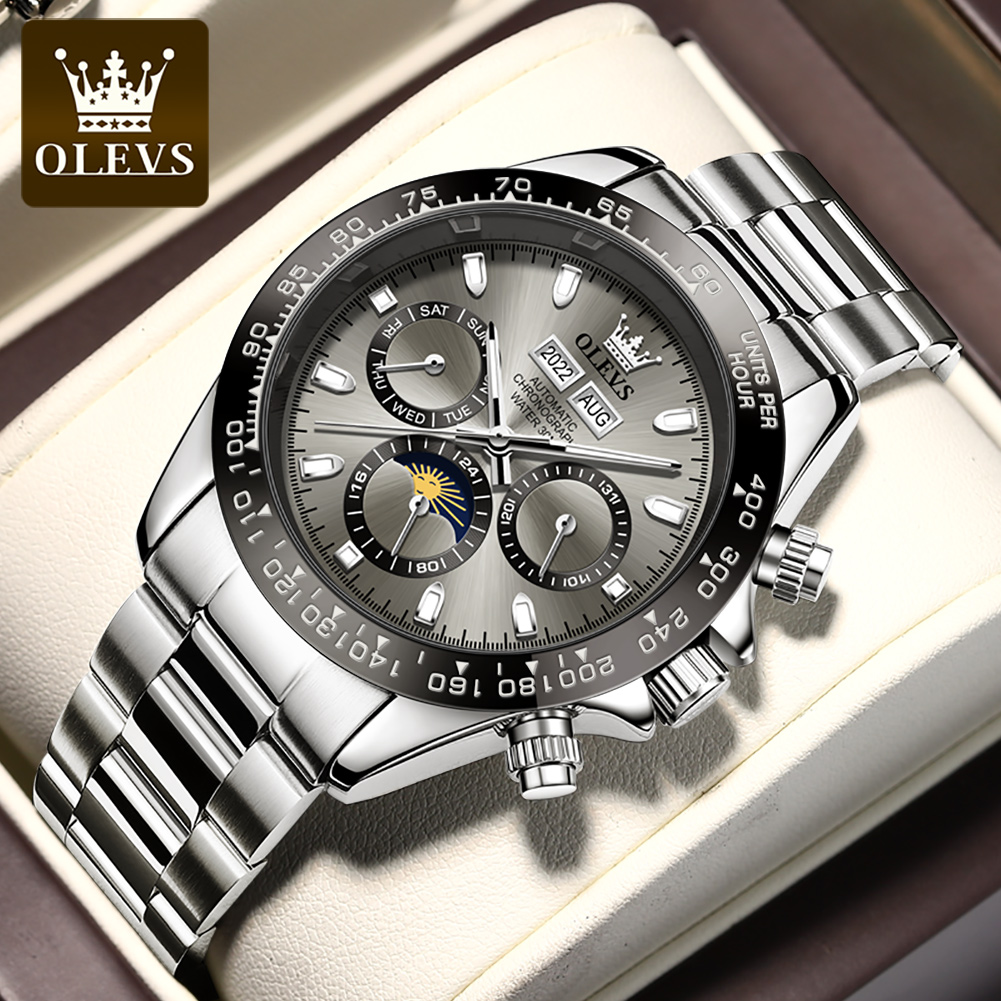 OLEVS 6654 reloj de lujo para  - Cartier Watch Tank reseña y precio