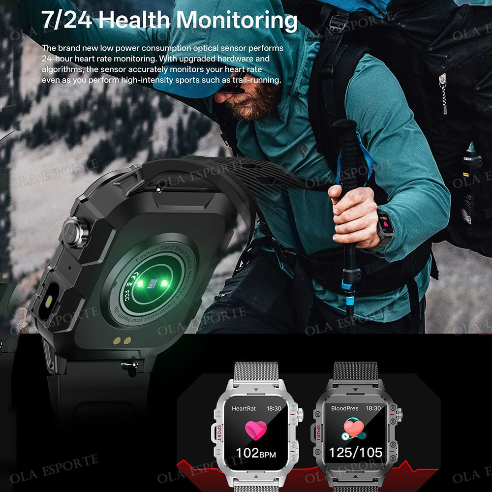 Reloj Inteligente Militar para - Hybrid Smartwatch reseña y precio