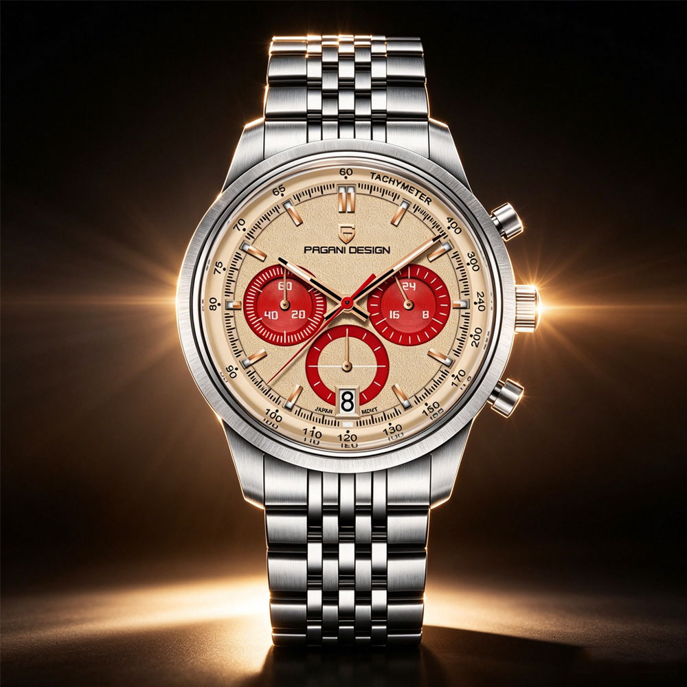 Reloj PAGANI DESIGN Nuevo para - Chronograph Sport Watch reseña y precio