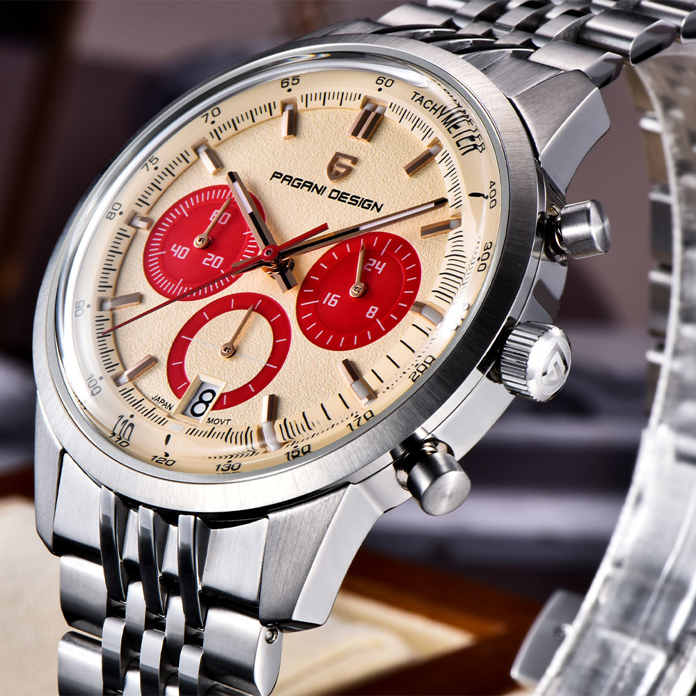 Reloj PAGANI DESIGN Nuevo para - Chronograph Sport Watch reseña y precio