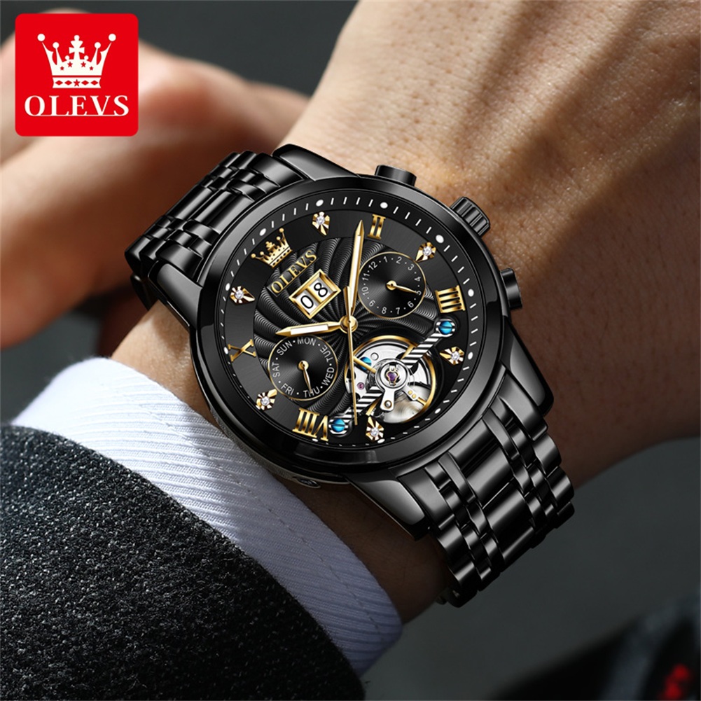 OLEVS Relojes clásicos para ho - Rolex Watch Datejust reseña y precio