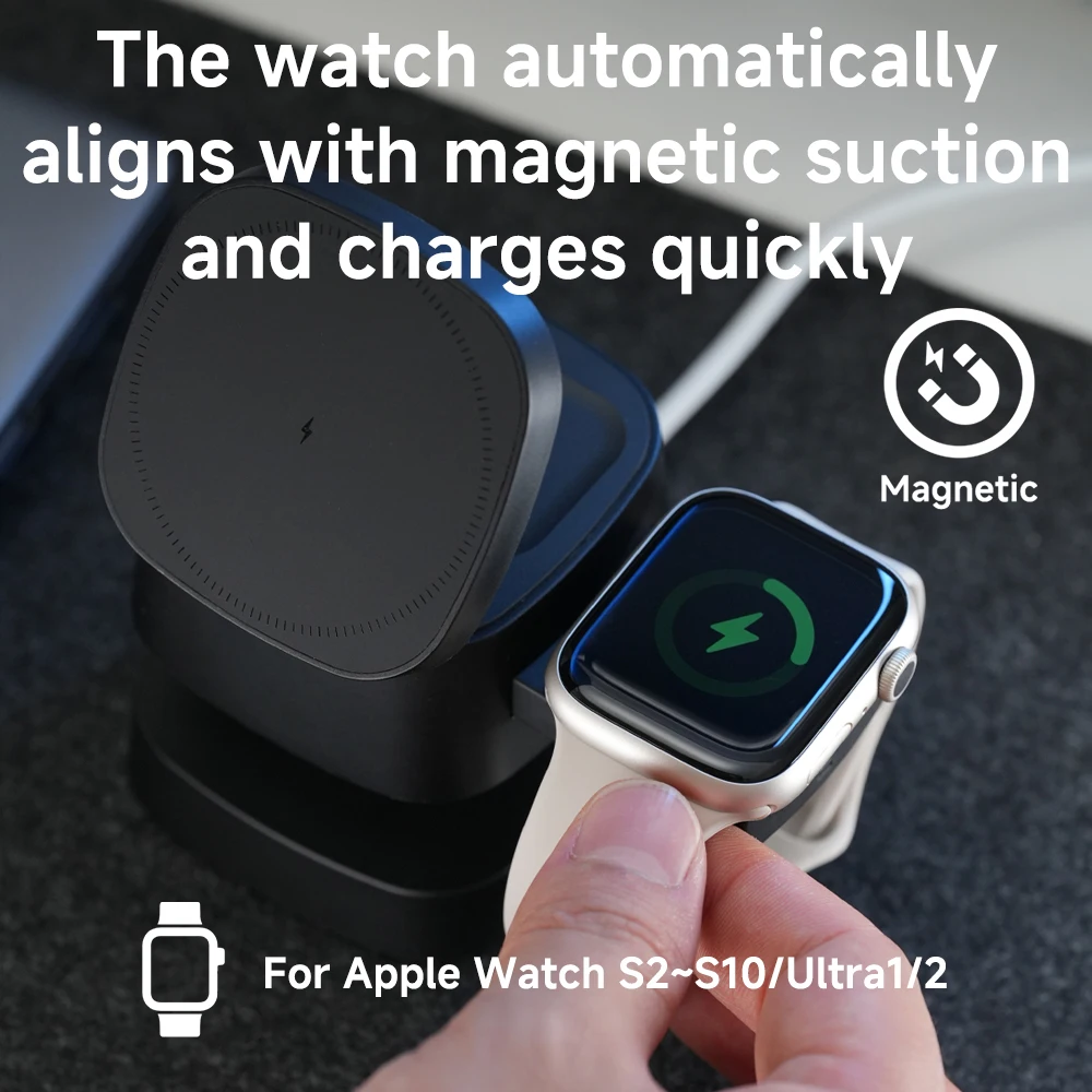 Cargador inalámbrico magnético - Watch 7 Smartwatch Iphone reseña y precio