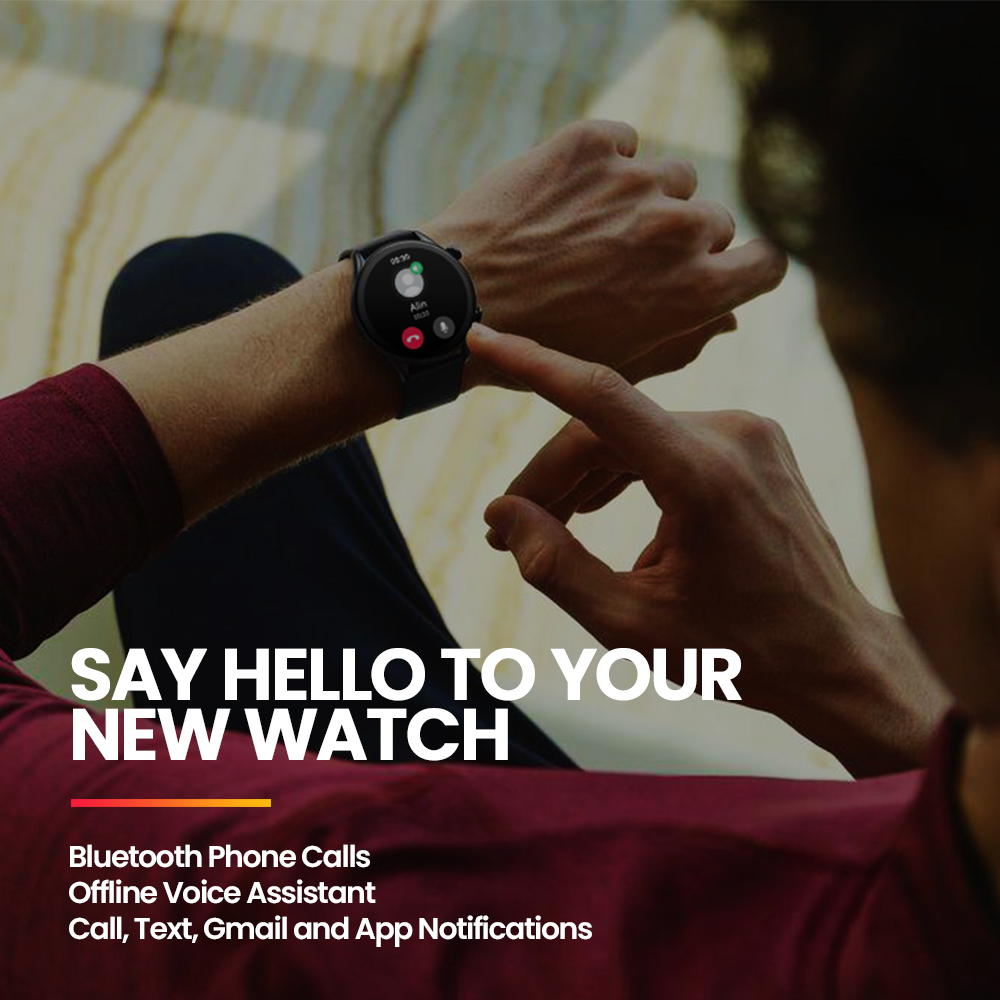 Zeblaze-reloj inteligente Btal - Hybrid Smartwatch reseña y precio