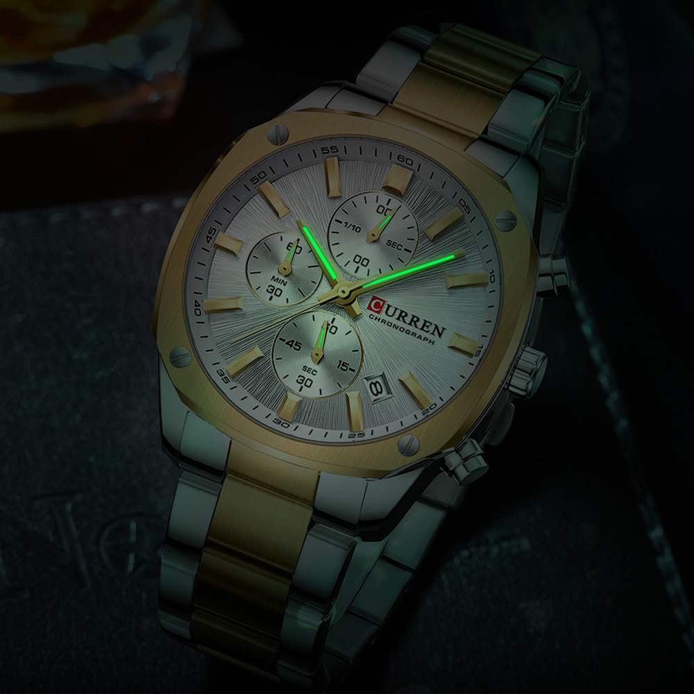 Reloj Deportivo CURREN Moderno - Chronograph Sport Watch reseña y precio