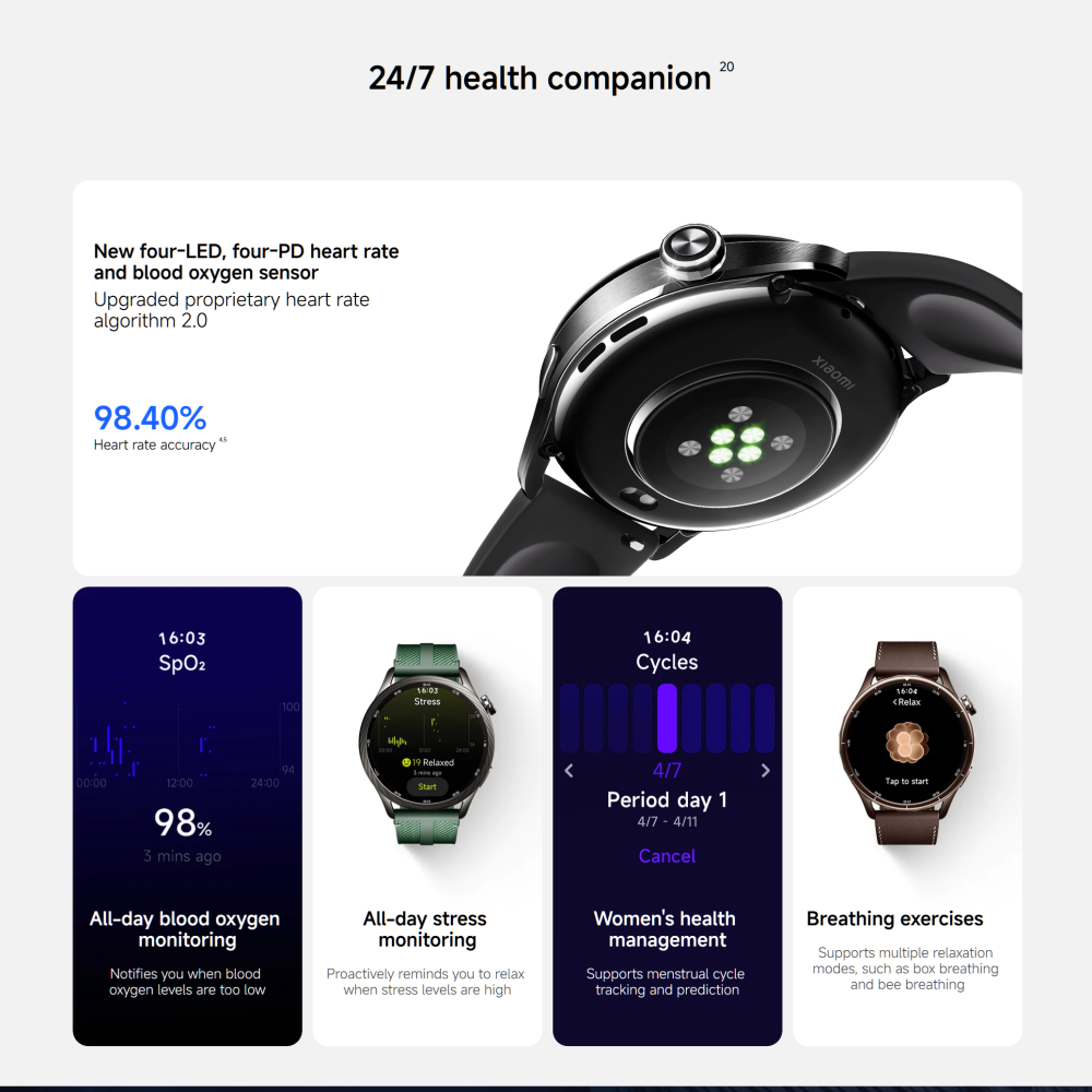 Versión Global Xiaomi Watch S5 - Smartwatch El reseña y precio