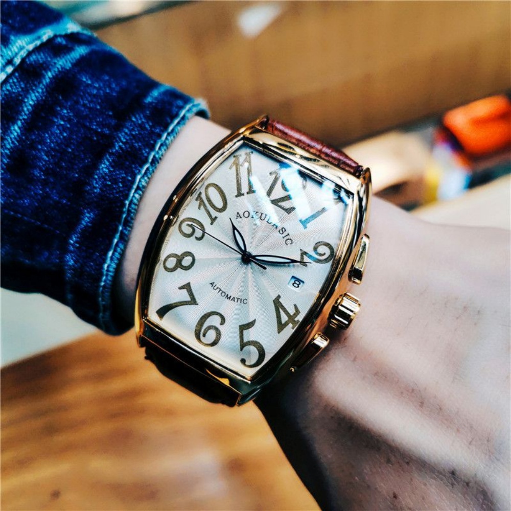 Reloj mecánico de lujo para ho - Cartier Watch Tank reseña y precio
