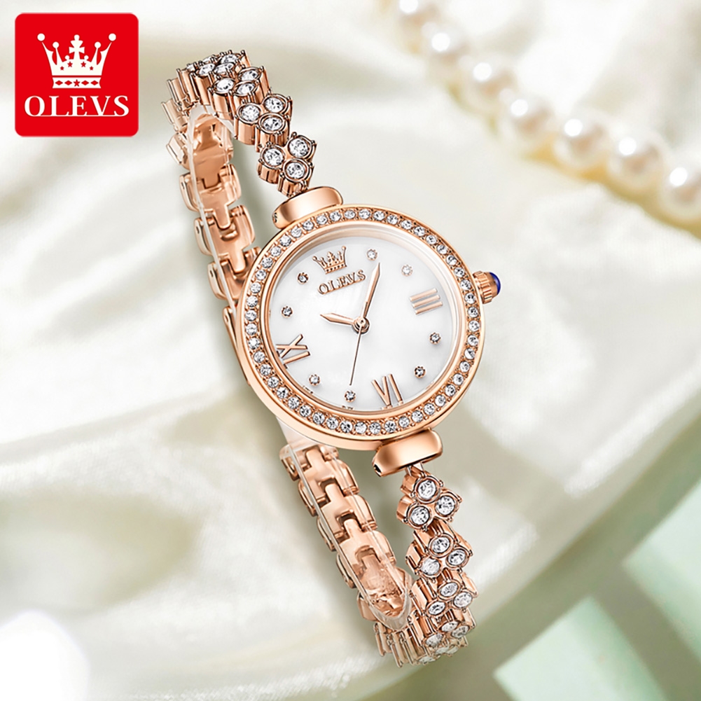OLEVS 9903 relojes para mujer, - Watch Bezel Insert reseña y precio
