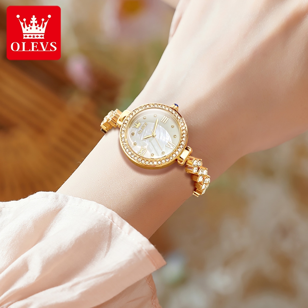 OLEVS 9903 relojes para mujer, - Watch Bezel Insert reseña y precio