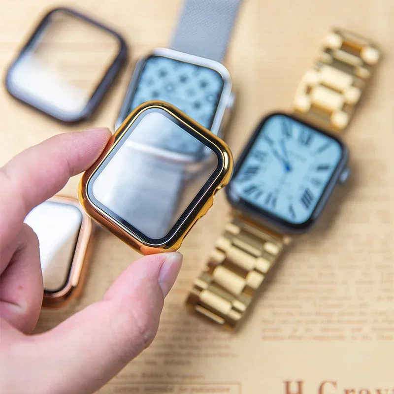 Vidrio + funda para Apple Watc - Smartwatch Watches Price reseña y precio