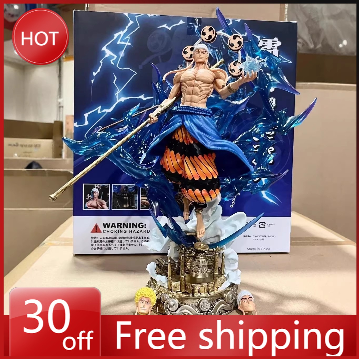 Figura de Anime ONE PIECE de 3 - Smartwatch El reseña y precio