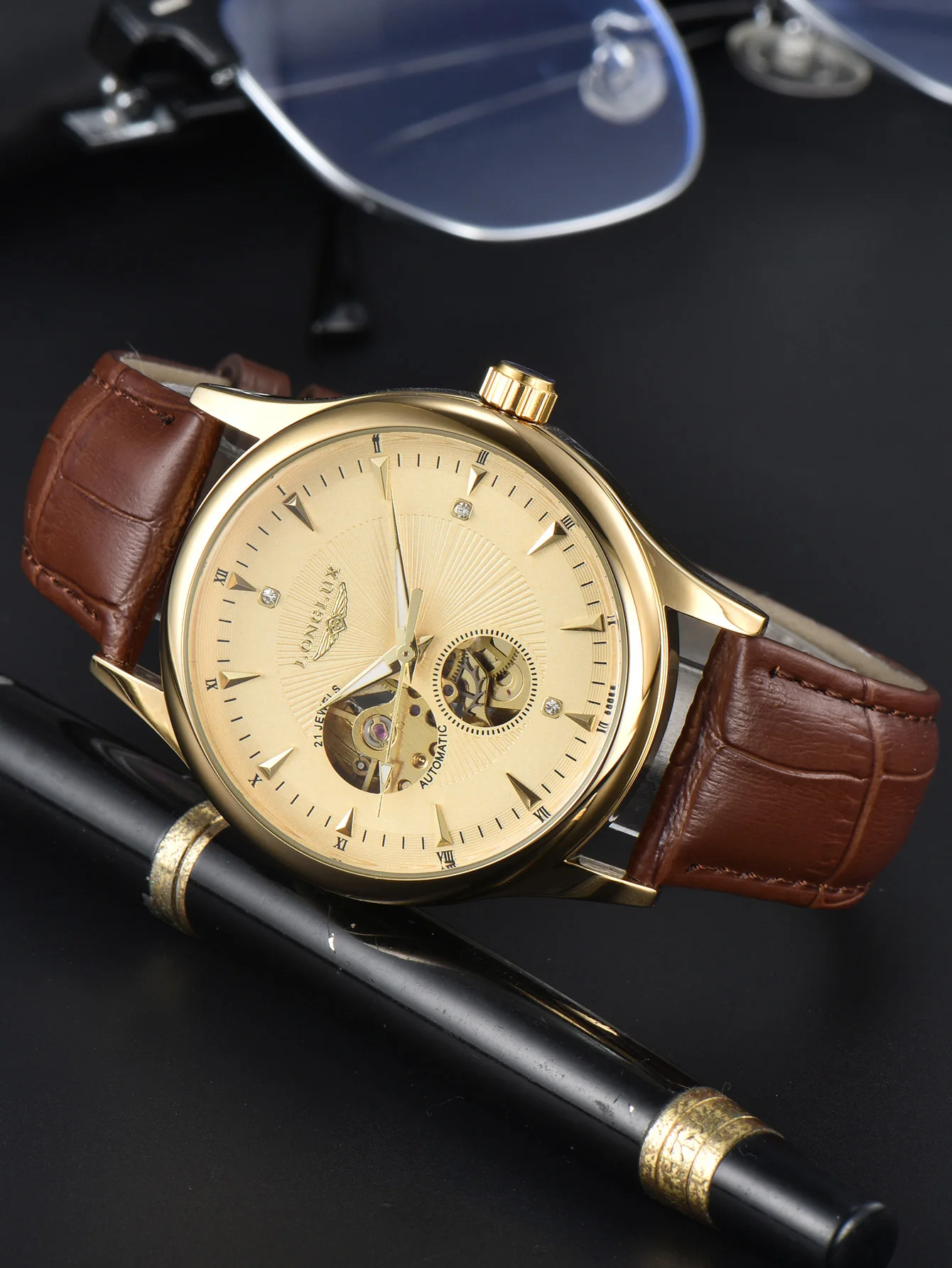 Reloj Automático LONGLUX, Esti - Rolex Watch Datejust reseña y precio